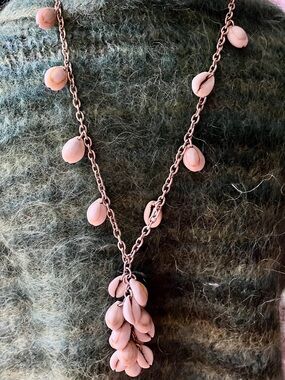 CowrieShell Charm Pendant Necklace Women Jewelry Boho Summer Beach Vibe Vintage